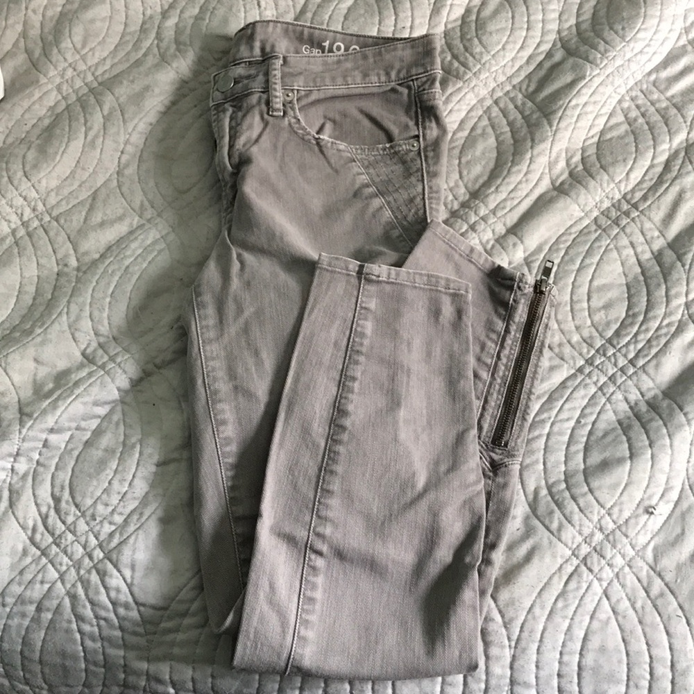 GAP 1969 Always Skinny Gray Jeans